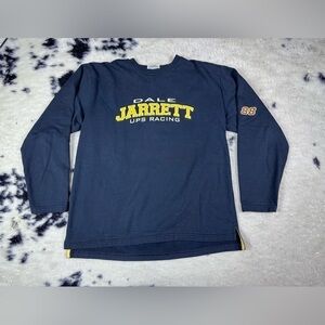 NASCAR Winner’s Circle Men’s Dale Jarrett Racing Long Sleeve Shirt Size Large